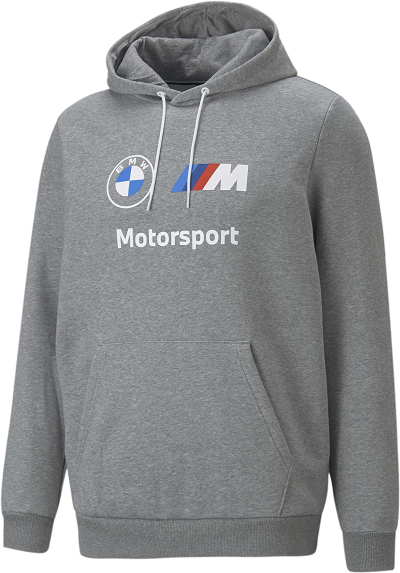 PUMA Men'S Standard BMW MMS Essentials Fleece Hoodie Sporting Goods > Outdoor Recreation > Winter Sports & Activities PUMA Medium Gray Heather 1.0 X-Large 