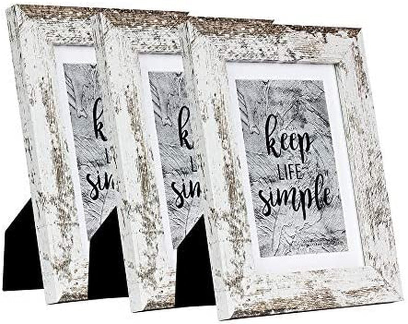 Kennethan 11X14 White Picture Frame - Made to Display Pictures 8X10 with Mat or 11X14 without Mat - Wide Molding - Wall Mounting Material Included… Home & Garden > Decor > Picture Frames kennethan Rotten White 5x7"-3Pack 