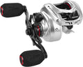 Kastking Spartacus II Baitcasting Fishing Reel, 6Oz Ultralight Baitcaster Reel, Super Smooth with 17.6 LB Carbon Fiber Drag, 7.2:1 Gear Ratio, 39Mm Palm Perfect Lower Profile Design Sporting Goods > Outdoor Recreation > Fishing > Fishing Reels Eposeidon E:Right-Flash Silver-7.2:1  