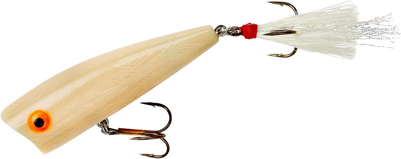Rebel Lures Pop-R Topwater Popper Fishing Lure Sporting Goods > Outdoor Recreation > Fishing > Fishing Tackle > Fishing Baits & Lures Pradco Outdoor Brands Bone Magnum Pop-r (1/2 Oz) 