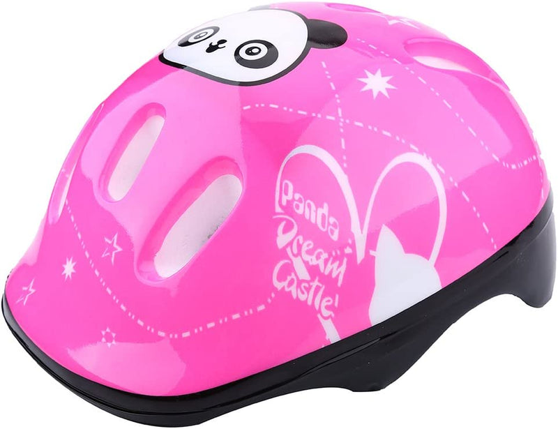 OUKENS Kids Bike Helmet, Toddler Helmet for Ages 3-8 Boys Girls with Sports Protective Gear Set for Skateboard Cycling Scooter Rollerblading