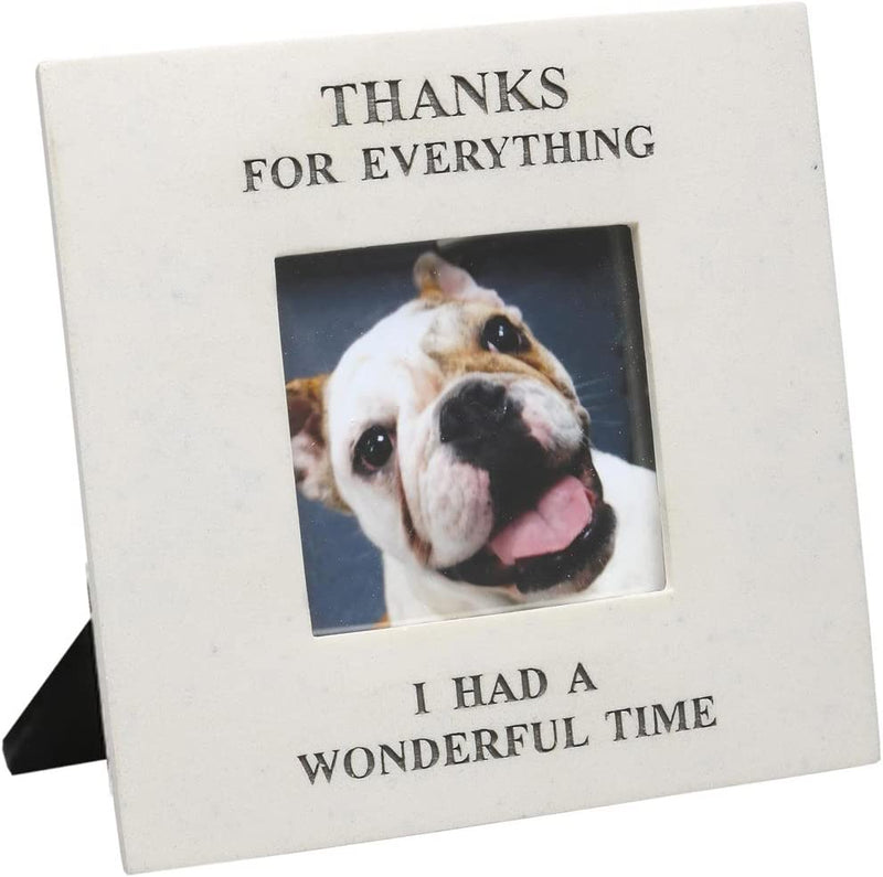 Thanks for Everything Pet Memorial Rectangle Picture Frame Home & Garden > Decor > Picture Frames House Parts 5 in. x 5 in.  