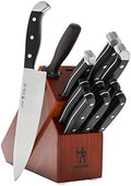 HENCKELS Premium Quality 15-Piece Knife Set with Block, Razor-Sharp, German Engineered Knife Informed by over 100 Years of Masterful Knife Making, Lightweight and Strong, Dishwasher Safe Home & Garden > Kitchen & Dining > Kitchen Tools & Utensils > Kitchen Knives Henckels Brown A2 12-pc 