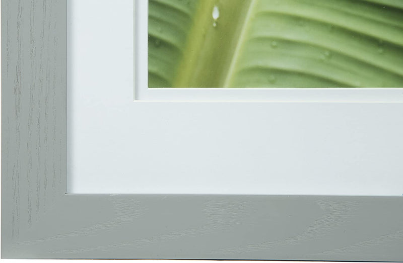 Gallery Solutions Wall Mount Double Mat Picture Frame, 11" X 14", Gray/White Home & Garden > Decor > Picture Frames Gallery Solutions   