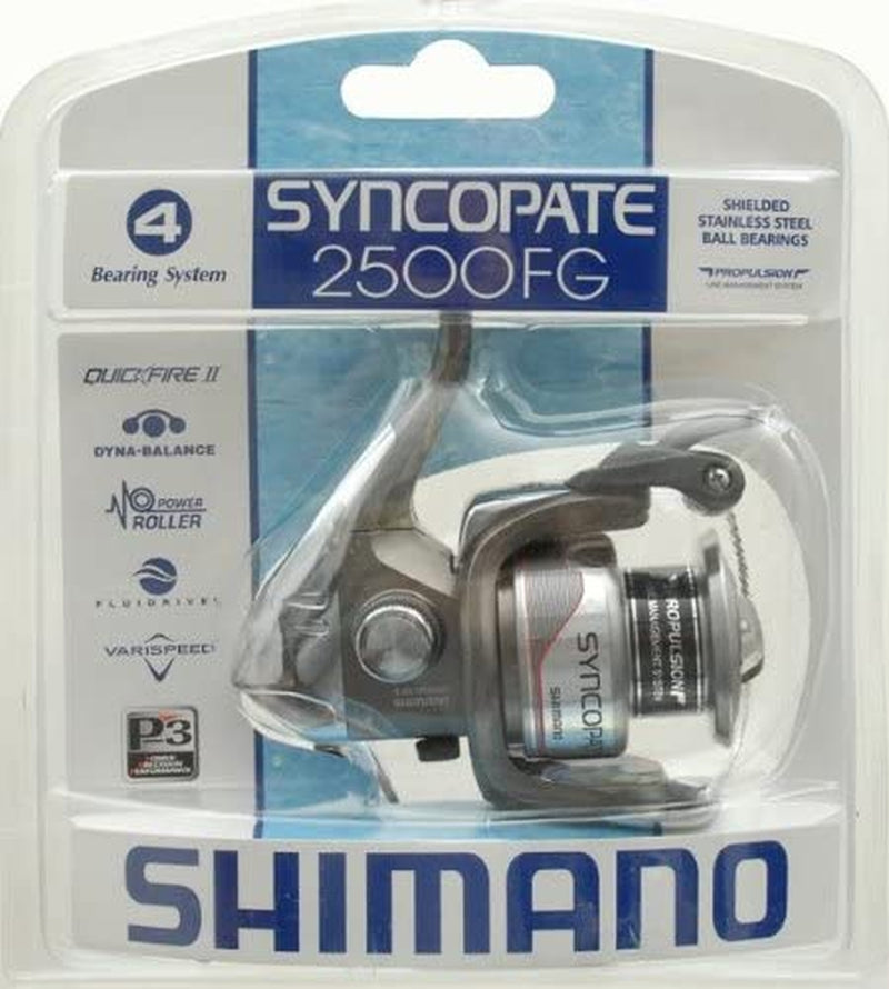 SHIMANO Syncopate Spinning Reel Sporting Goods > Outdoor Recreation > Fishing > Fishing Reels Shimano Sc2500fgc  