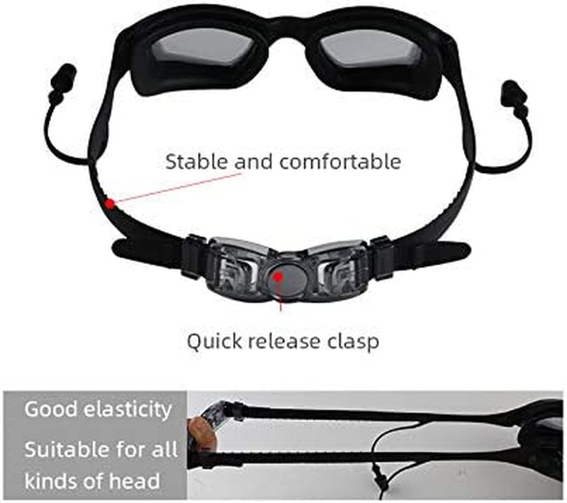 Belcru 4M Swim Trainer Swim Belt Tether with anti Fog UV Protection Goggles - Great Pool Exercise Equipment for Stationary Swimming Sporting Goods > Outdoor Recreation > Boating & Water Sports > Swimming Belcru   