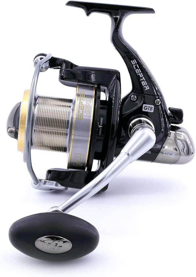 TICA Scepter GTB 9000 4.1 Fishing Reel, Black, Gear Ratio Sporting Goods > Outdoor Recreation > Fishing > Fishing Reels TICA   