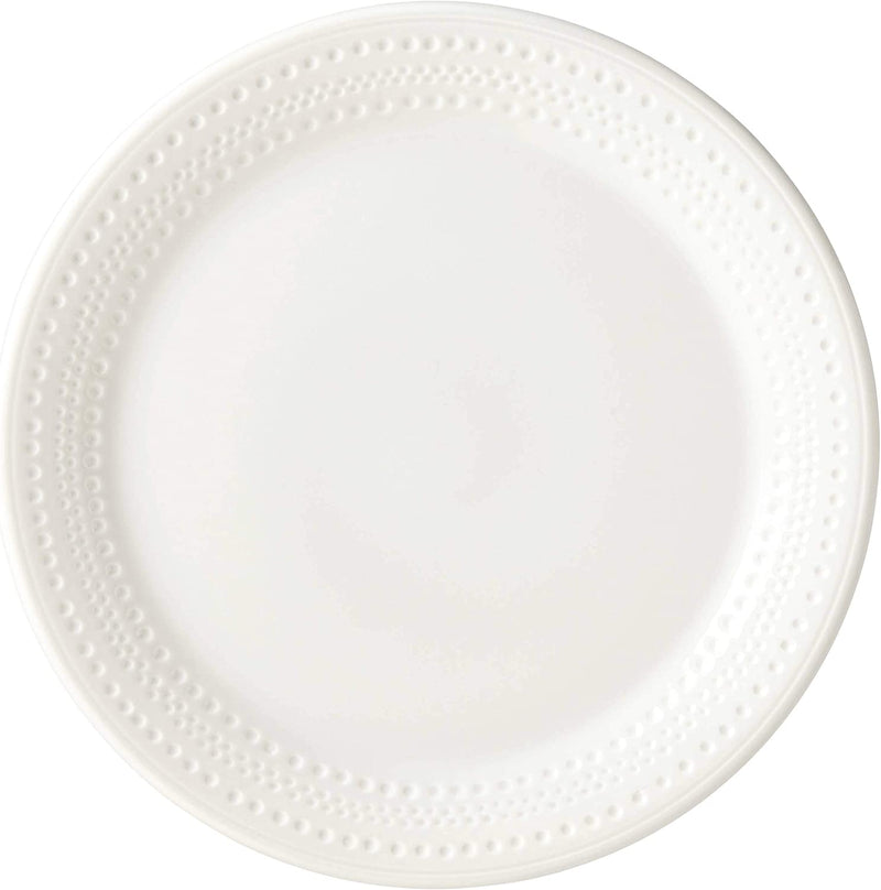KATE SPADE Willow Drive8482 Cream 12-Piece Dinnerware Set, 17.95 LB, White Home & Garden > Kitchen & Dining > Tableware > Dinnerware ALL IN GOOD TASTE Dinner Plate  