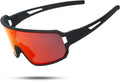 Cycling Glasses,Sport Polarized Sunglasses Eyes Protect Fishing Climbing Golf Sporting Goods > Outdoor Recreation > Cycling > Cycling Apparel & Accessories GGBuy Jy133-red  