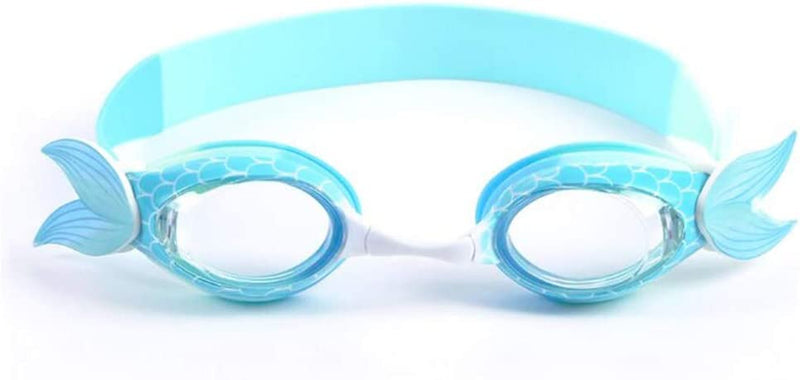 Swimming Goggles anti Fog No Leak Non Slip UV Protection for Kids Sporting Goods > Outdoor Recreation > Boating & Water Sports > Swimming > Swim Goggles & Masks For us Blue Fish  