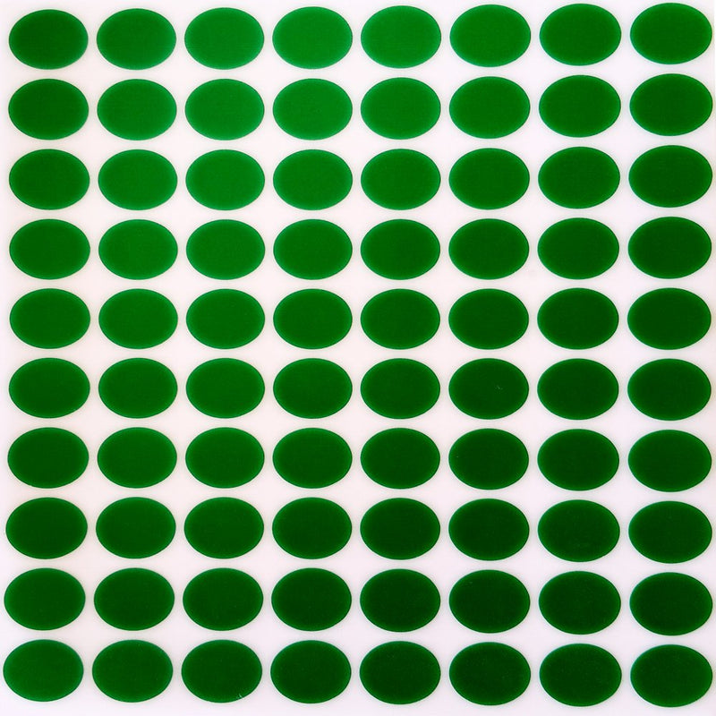 Royal Green Solid Color Coding Labels 1/2" round 13 Mm - Dot Stickers - Half Inch Rounds Metallic Gold Sticker - 400 Pack Arts & Entertainment > Party & Celebration > Party Supplies Royal Green 400 Green 