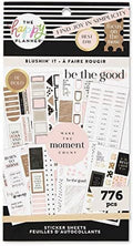 The Happy Planner Sticker Pack for Calendars, Journals and Projects –Multi-Color, Easy Peel – Scrapbook Accessories – Cosmic Watercolor Theme – 30 Sheets, 494 Stickers Total Sporting Goods > Outdoor Recreation > Winter Sports & Activities The Happy Planner Blushin' It 30 Sheets 