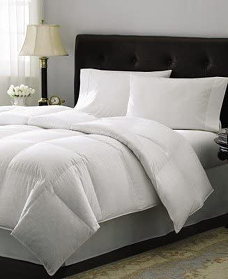 Royal Hotel Oversized King/Calking Baffle Box White down Alternative Comforter 110" Wide X 98" Long - Overfilled 100 Ounces of Fill