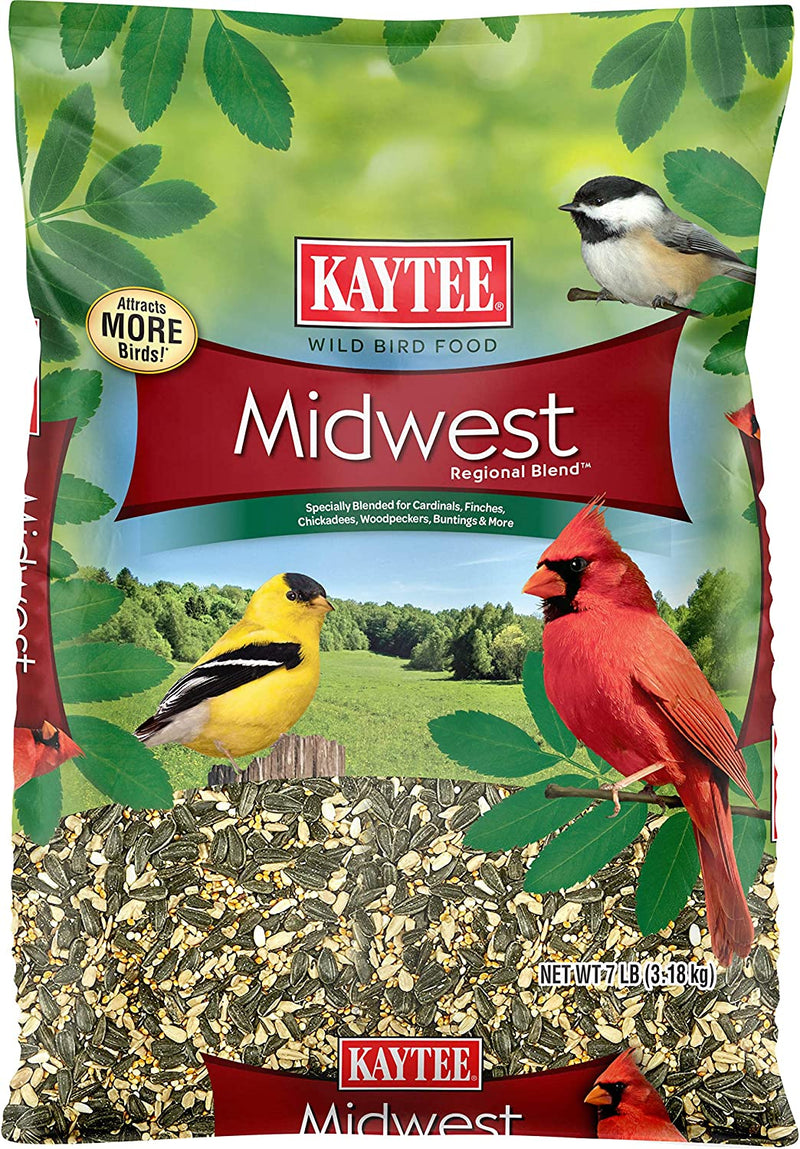 Kaytee Midwest Regional Wild Bird 7 Pounds Animals & Pet Supplies > Pet Supplies > Bird Supplies > Bird Food Central Garden & Pet 7 Pound (Pack of 1)  