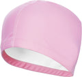 Swimming Pool Swimming Cap for Adults Soft PU Fabric Swimming Cap for Unisex Adult Men Women Sporting Goods > Outdoor Recreation > Boating & Water Sports > Swimming > Swim Caps YMIFEEY 1 pink.  