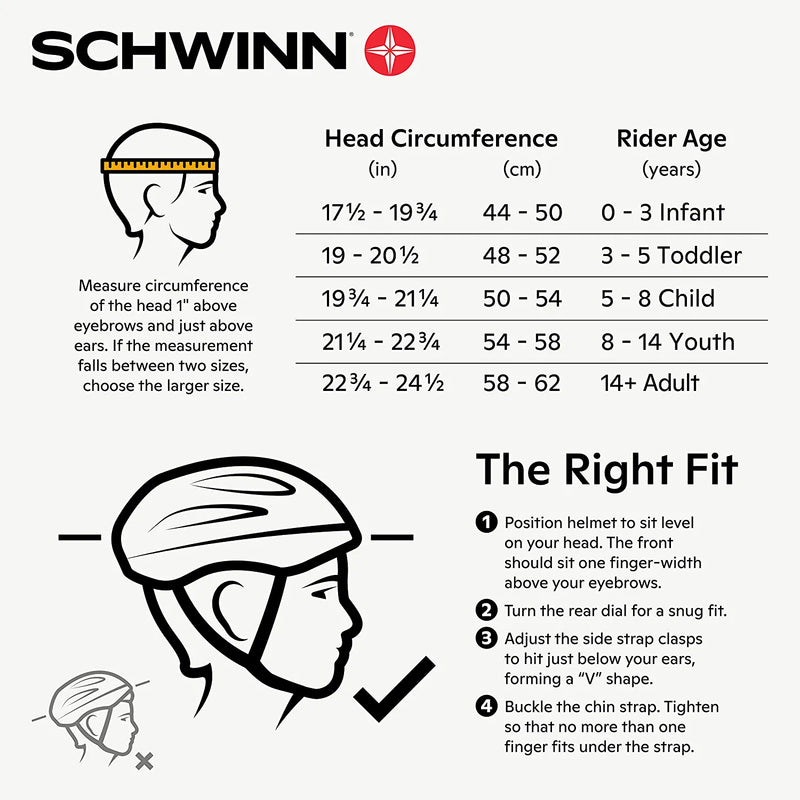 Schwinn Traveler Bike Helmet, Adult and Youth Sizes