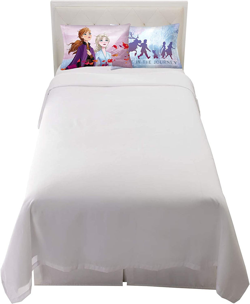Franco Kids Bedding Set of 2 Super Soft Microfiber Reversible Pillowcase, 20 in X 30 In, Disney Frozen 2 Home & Garden > Linens & Bedding > Bedding Franco Manufacturing Company Inc   