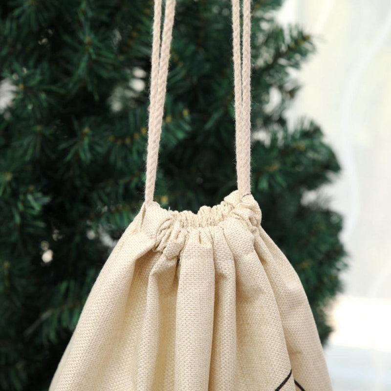 Christmas Gift Bags, Santa Burlap Sack with Drawstring 26" X 19" for Large Xmas Package Storage, Event Party Supplies, Christmas Party Favors Arts & Entertainment > Party & Celebration > Party Supplies Alvage   