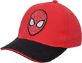 Marvel Spiderman Hat for Boys, Breathable Spiderman Baseball Cap for Toddlers, Boys Ages 3-9 Sporting Goods > Outdoor Recreation > Winter Sports & Activities Marvel Spidey Logo  