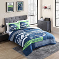 NFL Bedding Comforter Set Officially Licensed Luxurious down Alternative with Shams Team Print, Green Bay Packers, Full/Queen Home & Garden > Linens & Bedding > Bedding > Quilts & Comforters Sweet Home Collection Seattle Seahawks Full/Queen 
