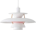 Samzim Pendant Light, Denmark Design Hanging Light Fixture, Mid Century (Hues of Orange)