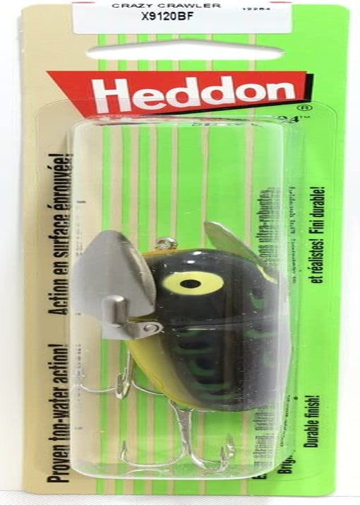 Heddon Crazy Crawler Wild-Action Topwater Fishing Lure Sporting Goods > Outdoor Recreation > Fishing > Fishing Tackle > Fishing Baits & Lures Pradco Outdoor Brands   