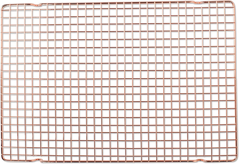Nordic Ware 43343 Oven Safe Nonstick Baking & Cooling Grid (1/2 Sheet), One Size, Steel Home & Garden > Kitchen & Dining > Cookware & Bakeware Nordic Ware Copper Large 