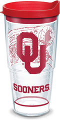 Tervis Made in USA Double Walled University of Oklahoma Sooners Insulated Tumbler Cup Keeps Drinks Cold & Hot, 24Oz, All Over Home & Garden > Kitchen & Dining > Tableware > Drinkware Tervis Tradition 24oz 