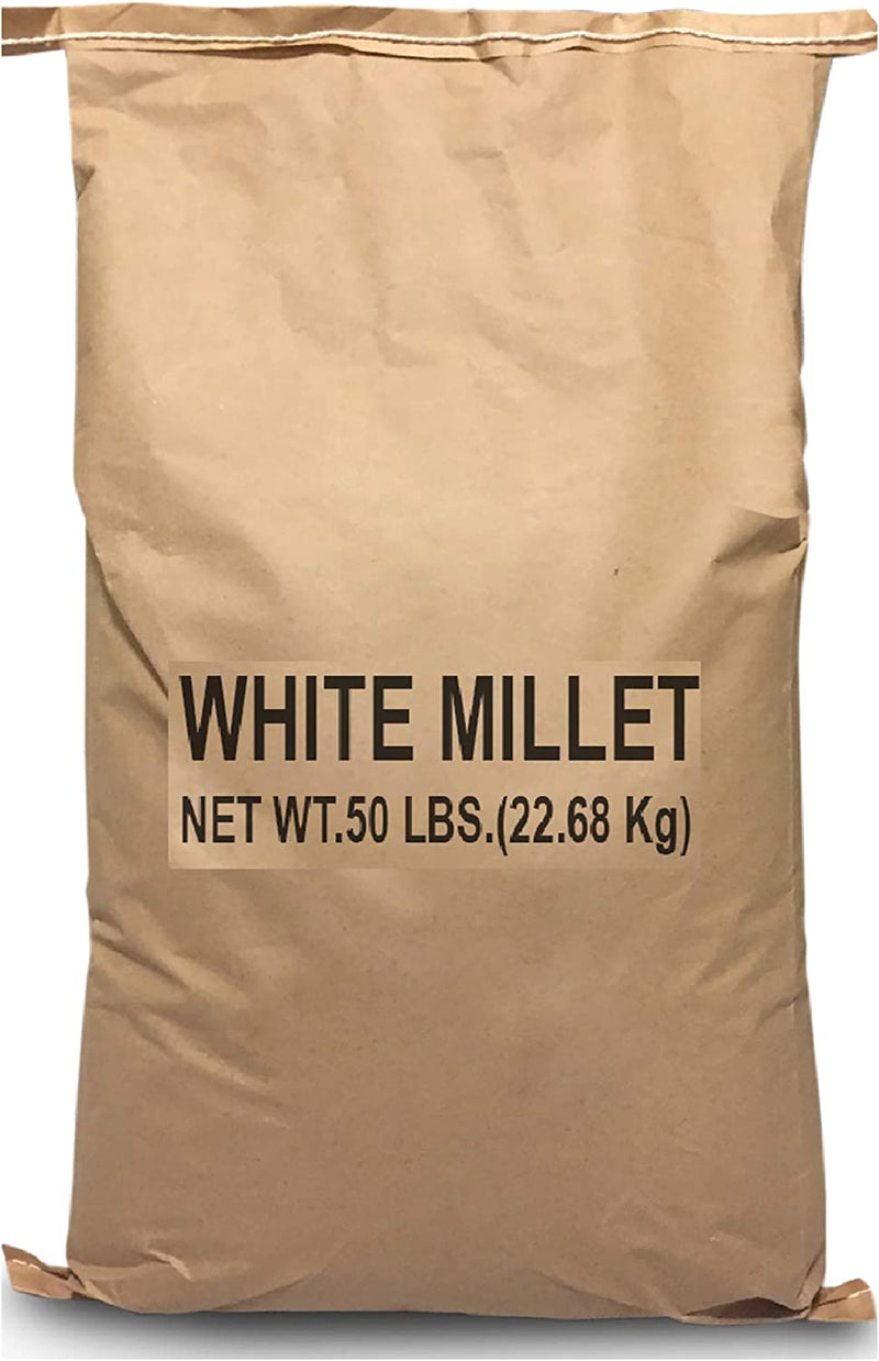 Easygoproducts White Millet Wild Bird Food – 50 Lb, Brown Animals & Pet Supplies > Pet Supplies > Bird Supplies > Bird Food EasyGoProducts 50 Lb Brown  