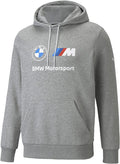 PUMA Men'S Standard BMW MMS Essentials Fleece Hoodie Sporting Goods > Outdoor Recreation > Winter Sports & Activities PUMA Medium Gray Heather X-Large 