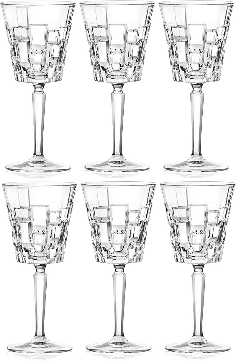 RCR Cristalleria Italiana Crystal Glass Drinkware Set (Wine Goblet (7 Oz) - 6 Piece Set) Home & Garden > Kitchen & Dining > Tableware > Drinkware RCR Cristalleria Wine Goblet (7 oz) - 6 Piece Set  