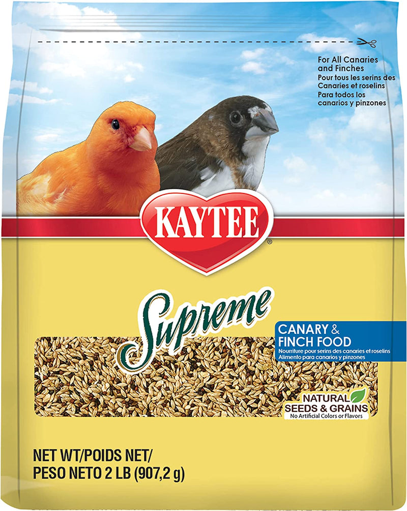 Kaytee Supreme Pet Canary & Finch Bird Food, 25 Pound Animals & Pet Supplies > Pet Supplies > Bird Supplies > Bird Food Central Garden & Pet 2 Pound (Pack of 1)  