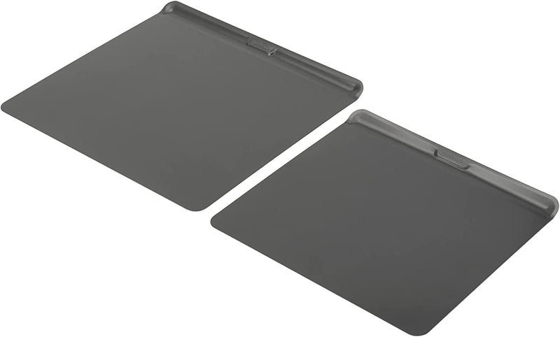 Goodcook Airperfect Set of 2 Insulated Nonstick Baking Cookie Sheets, Assorted Pan Sizes Home & Garden > Kitchen & Dining > Cookware & Bakeware GoodCook Gray Medium & Large 