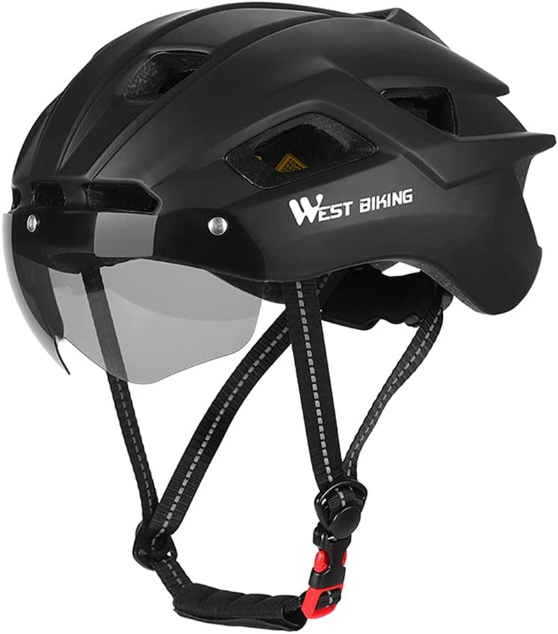 Mengk Bike Helmets MTB Road Bicycle Helmets Safety Cap Protections Helmets with Glass Sporting Goods > Outdoor Recreation > Cycling > Cycling Apparel & Accessories > Bicycle Helmets MengK   