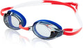 Sporti Antifog S2 Goggle Sporting Goods > Outdoor Recreation > Boating & Water Sports > Swimming > Swim Goggles & Masks Sporti Smoke Lens/Red White Blue Frame  