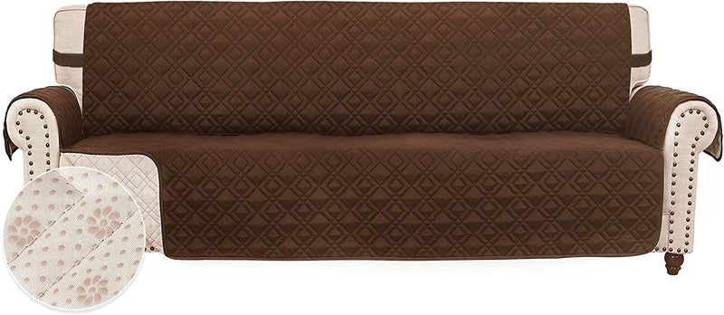 ROSE HOME FASHION Anti-Slip Sofa Cover for Leather Sofa, Couch Covers for 3 Cushion Couch, Slip-Resistant Couch Cover for Leather Sofa, Sofa Covers for Living Room, Couch Covers(Sofa:Darkgrey) Home & Garden > Decor > Chair & Sofa Cushions Rose Home Fashion Chocolate 78"X-Large Sofa 