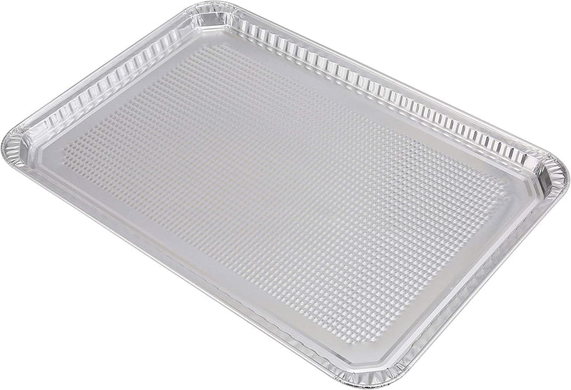 Glad Disposable Bakeware Aluminum Rectangular Cookie Sheets for Baking and Roasting, 12 Count | 16" X 11" X 0.25" - Textured Sheet for Easy Removal, Made from Recyclable Aluminum Home & Garden > Kitchen & Dining > Cookware & Bakeware Brand Buzz Consumer Products   