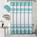 ARICHOMY【2023 Upgraded】 Shower Curtain Set Waffle Weave Curtain Fabric Shower Curtain Set 250GSM Hookless Removeable Liner, Machine Washable 71By 74Inch, White Sporting Goods > Outdoor Recreation > Fishing > Fishing Rods ARICHOMY White and Blue 72*72 inch 