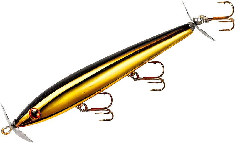 Cotton Cordell Boy Howdy Topwater Fishing Lure Sporting Goods > Outdoor Recreation > Fishing > Fishing Tackle > Fishing Baits & Lures Pradco Outdoor Brands Gold/Black Boy Howdy 