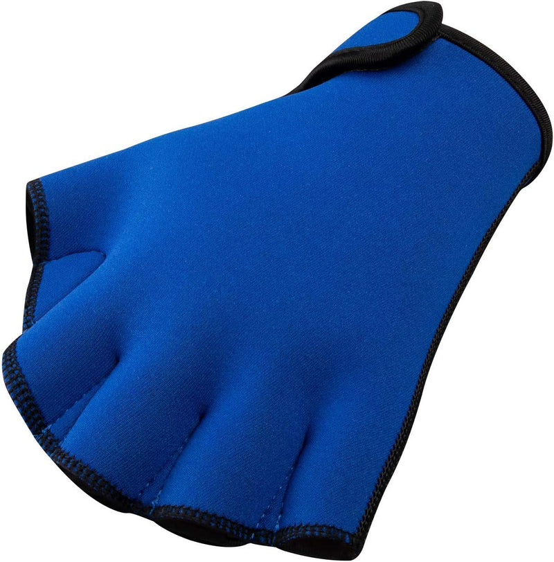 Fitst4 Aqua Gloves Webbed Paddle Swim Gloves Fitness Water Aerobics and Swimming Resistance Training Gloves for Men Women Children Sporting Goods > Outdoor Recreation > Boating & Water Sports > Swimming > Swim Gloves FitsT4 Sports Blue Small 