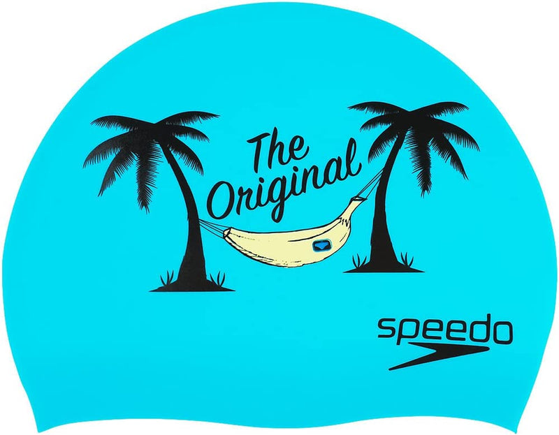 Speedo Unisex-Adult Swim Cap Silicone - Manufacturer Discontinued Sporting Goods > Outdoor Recreation > Boating & Water Sports > Swimming > Swim Caps Speedo Original Teal Blue One Size 