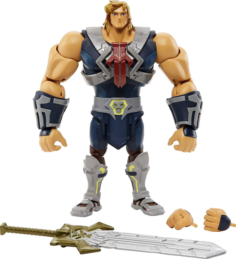 Masters of the Universe Masterverse New Eternia He-Man Action Figure with Accessories, 7-Inch Motu Collectible Gift for Fans 6 Years Old & Up Sporting Goods > Outdoor Recreation > Winter Sports & Activities Mattel Masterverse Animated He-Man  
