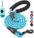 BAAPET 2/4/5/6 FT Strong Dog Leash with Comfortable Padded Handle and Highly Reflective Threads for Small Medium and Large Dogs Animals & Pet Supplies > Pet Supplies > Dog Supplies BAAPET Blue 1/2'' x 4 FT (18~120 lbs.) 