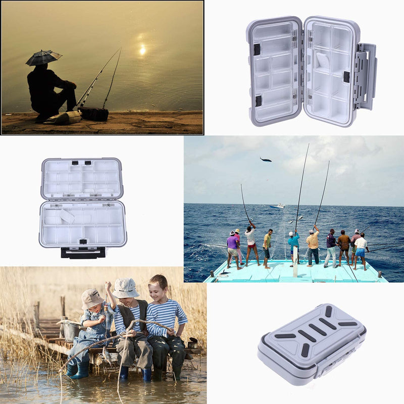 Meimeida Waterproof Fishing Lure Box,Bait Storage Tackle Box Containers for Bait Casting Fishing Fly Fishing,Large/Medium Lure Case Available Sporting Goods > Outdoor Recreation > Fishing > Fishing Tackle MeiMeiDa   