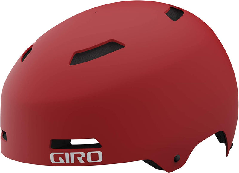 Giro Quarter Adult Mountain Cycling Helmet Sporting Goods > Outdoor Recreation > Cycling > Cycling Apparel & Accessories > Bicycle Helmets Giro Matte Trim Red (Discontinued) Medium (55-59 cm) 
