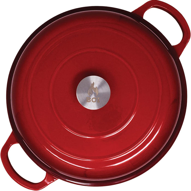 Backcountry Iron Enameled 3.5 Quart Signature Cast Iron Braiser with Lid Home & Garden > Kitchen & Dining > Cookware & Bakeware Backcountry Iron   
