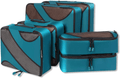 Bagail 6 Set Packing Cubes,3 Various Sizes Travel Luggage Packing Organizers Cameras & Optics > Camera & Optic Accessories > Camera Parts & Accessories > Camera Bags & Cases BAGAIL Teal  