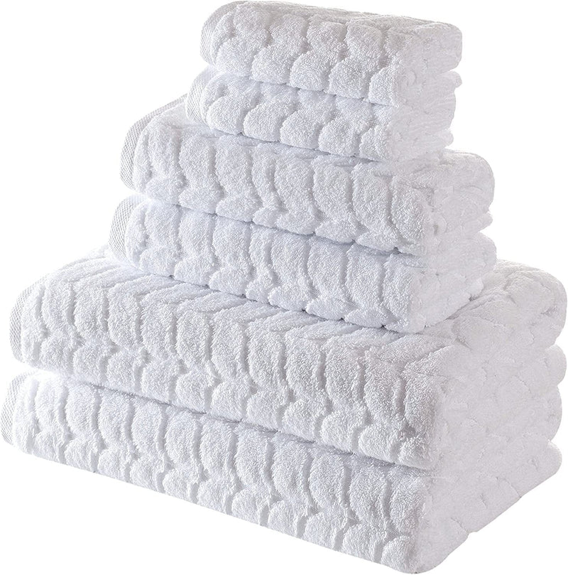 Bagno Milano Turkish Cotton Luxury Softness Spa Hotel Towels, Quick Drying Thick and Plush Bathroom Towels (Navy Blue, 2 Pcs Bath Towel Set) Home & Garden > Linens & Bedding > Towels BAGNO MILANO White 6 pcs Towel Set 