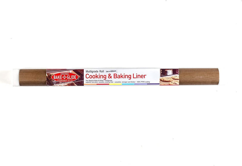 Bake-O-Glide STD0450 Non Stick Reusable Cooking & Baking Liner, 1M X 450Mm, Brown Home & Garden > Kitchen & Dining > Cookware & Bakeware Bake-O-Glide   