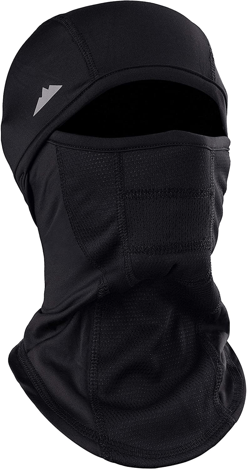 Balaclava Ski Mask - Winter Face Mask for Men & Women - Cold Weather Gear for Skiing, Snowboarding & Motorcycle Riding Black  Tough Headwear Default Title  